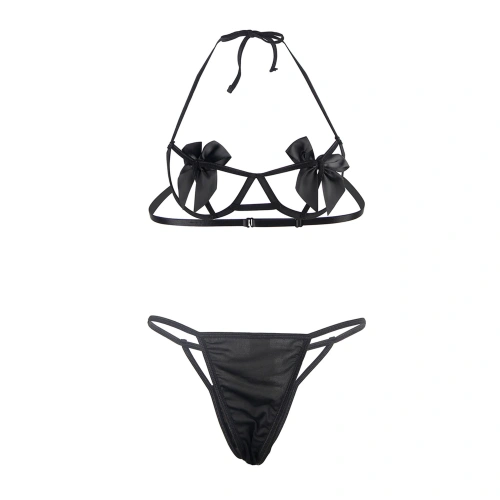 Erotic 2-piece set Paris Hollywood R8100-1 black [2]