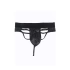 Erotic male thong with wet effect black [2]