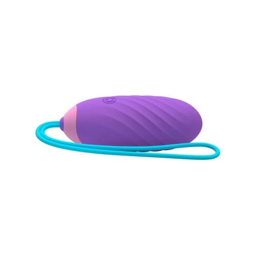 Rechargeable Vibro Egg with Remote Party Egy Purple [2]