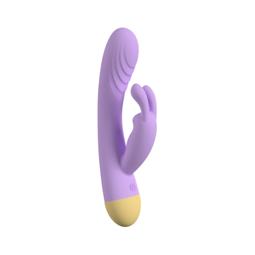 Keny Purple Silicone Rechargeable Rabbit Vibrator [1]