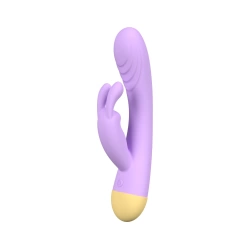 Keny Purple Silicone Rechargeable Rabbit Vibrator