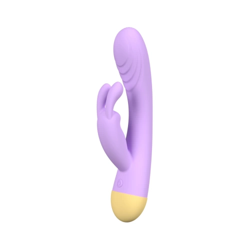 Keny Purple Silicone Rechargeable Rabbit Vibrator