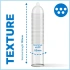 12 pcs. Pasante Passion ribbed condoms [4]