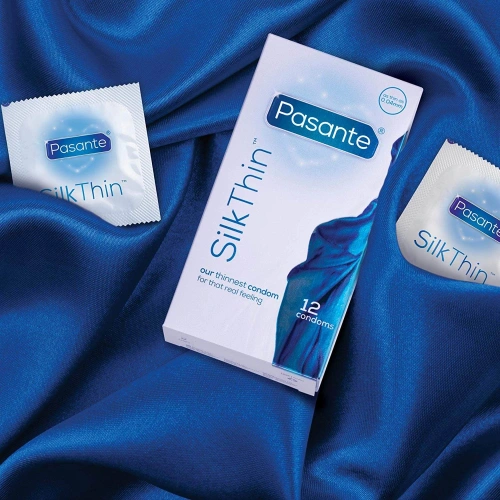 12 pcs The thinnest Pasante Silk Thin condoms [2]