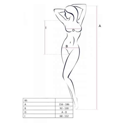 Sexy bodysuit Passion BS088 red [4]