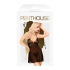 Penthouse Bedtime Story erotic dress and thong set black size S/M [2]