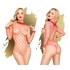 Penthouse Scandalous Mesh Bodysuit Red [2]
