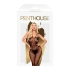 Penthouse Dirty Mind Open Bottom Mesh Lace Up Bodysuit [2]