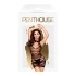 Sexy Penthouse Eye-Catcher Dress with Cross Straps and High Neckline [2]