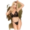Penthouse Double Spice Seductive Set Black
