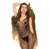 Penthouse Wild Catch open bottom mesh bodysuit