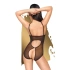 Penthouse Turned On sexy lace bodysuit with openings on the chest and bottom in black [1]