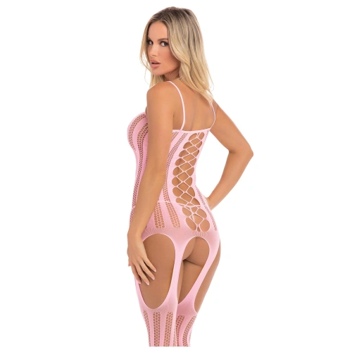 A whole Body Garter Pink Lipstick Fake News Pink [1]