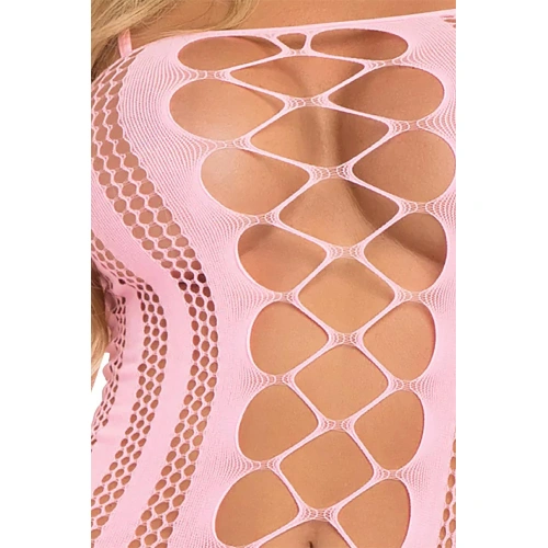 A whole Body Garter Pink Lipstick Fake News Pink [2]