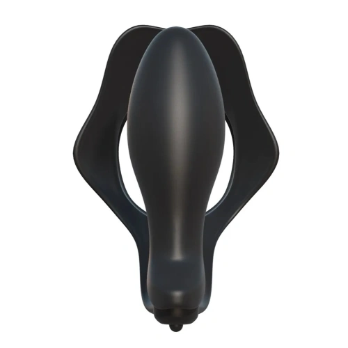 **Nina - Rock Hard Ass-Gasm Vibrating Prostate Stimulator with Penis and Testicle Clip [3]