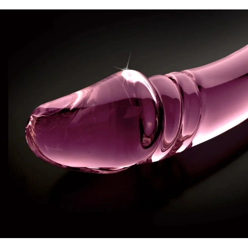 **Dilyana- Glass double dildo Icicles #57 pink [2]