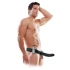 Large vibrating penis belt for men Hollow Strapon 8 black [3]