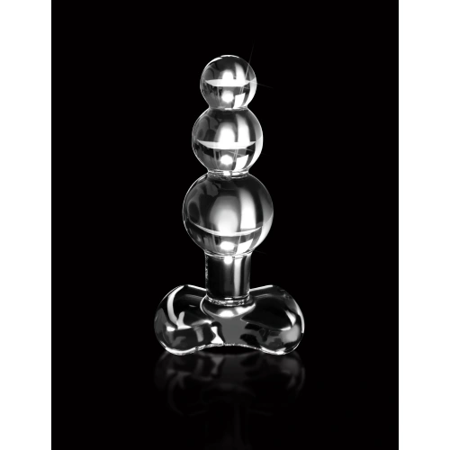 Icicles beaded glass butt plug [1]
