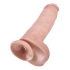 King 11'' Large Realistic Testicle Dildo [2]