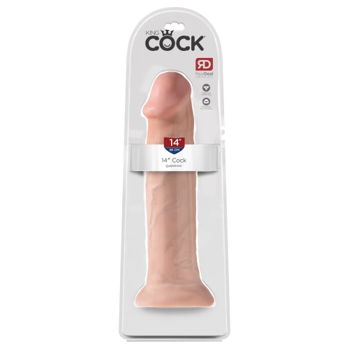 King 14'' Huge Realistic Dildo [1]