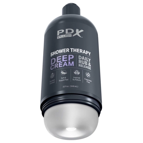 Nina - Original masturbator in a discreet case with a PDX Deep Cream vacuum attachment [1]