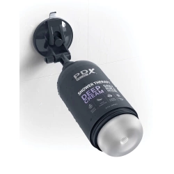 Nina - Original masturbator in a discreet case with a PDX Deep Cream vacuum attachment