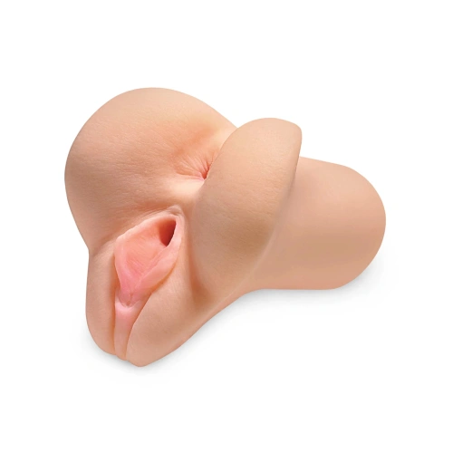 PDX Plus realistic vagina and anus masturbator light skin [1]