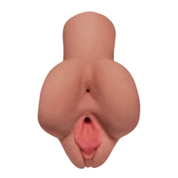 Nina - Realistic vagina and anus masturbator PDX Plus matte leather