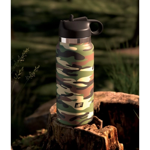 Nina - Discreet masturbator bottle PDX Plus Fap Flask Happy Camper camouflage color [4]