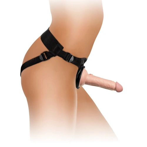 Body Dock strapon set and double layer dildo 15 cm. [1]