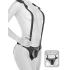 Nina - Body Dock Strap-on Suspenders Vacuum Penis Belt [4]