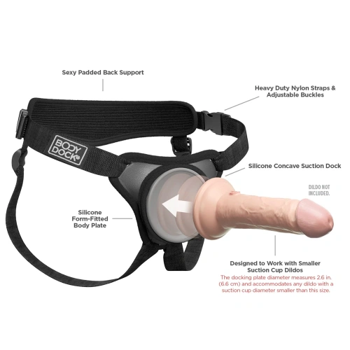 Penis belt with vacuum grip Body Dock Elite Mini [3]