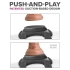 Nina - Body Dock Lap Strap Vacuum Grip Strap-on Lap Strap [3]