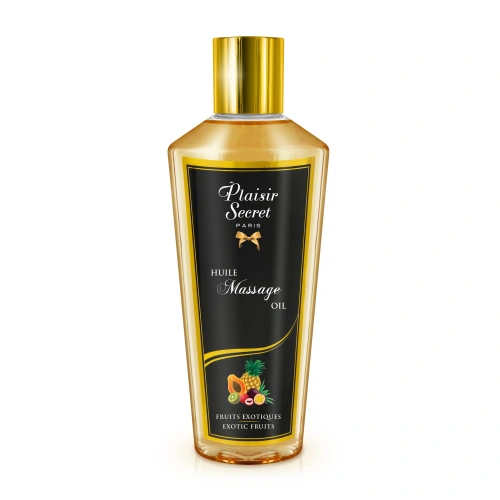 Dry massage oil with the aroma of exotic fruits Plaisir Secret 250 ml. Dry massage oil with the aroma of exotic fruits Plaisir Secret 250 ml.