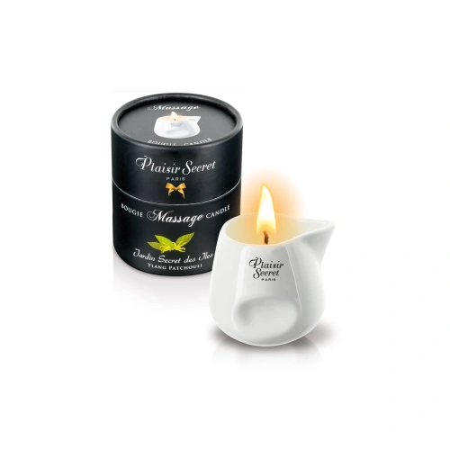 Plaisirs Secrets Ylang and Patchouli Massage Candle [1]