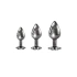 Playboy - Pleasure 3 Ways metal butt plug set of 3 pieces [1]