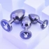Playboy - Pleasure 3 Ways metal butt plug set of 3 pieces [10]