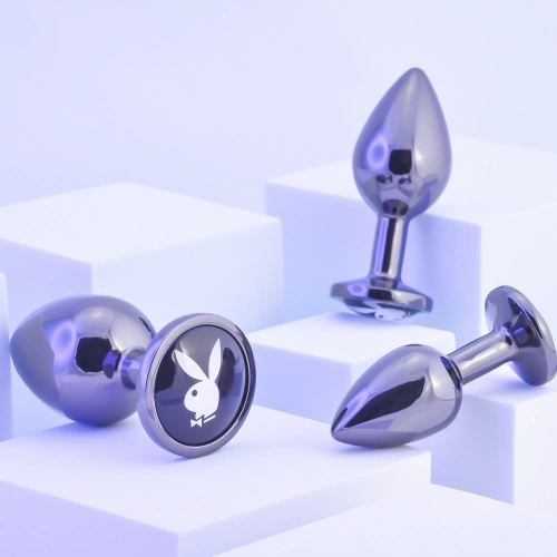 Playboy - Pleasure 3 Ways metal butt plug set of 3 pieces [11]