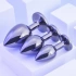 Playboy - Pleasure 3 Ways metal butt plug set of 3 pieces [12]