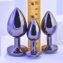 Playboy - Pleasure 3 Ways metal butt plug set of 3 pieces [6]