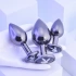 Playboy - Pleasure 3 Ways metal butt plug set of 3 pieces [9]