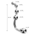 Flow and Bulb Pleasure Wand Steel Anal Vaginal Dildo [5]