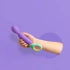 ​Rechargeable Wand massager made of silicone Base [7]