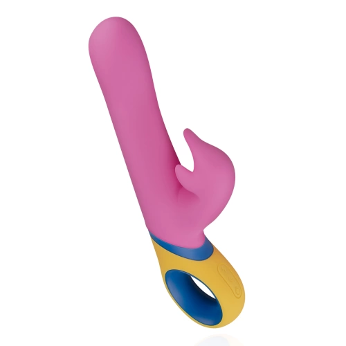 ​Rechargeable Rotating G-spot Rabbit Silicone Vibrator Copy Dolphin [1]