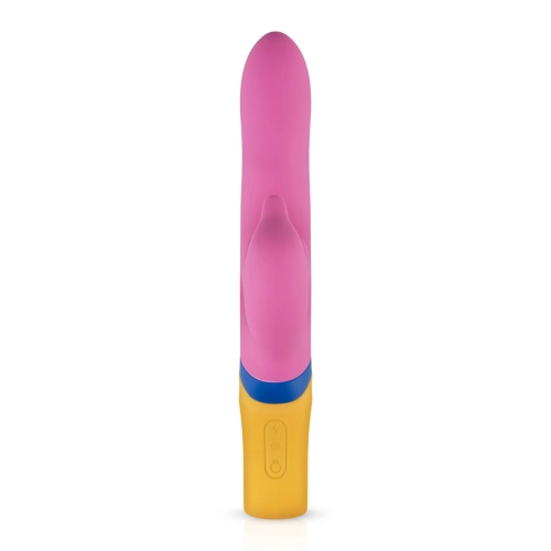 ​Rechargeable Rotating G-spot Rabbit Silicone Vibrator Copy Dolphin [2]