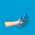 ​Rechargeable rotating anal-vaginal rabbit vibrator made of silicone Vice [7]