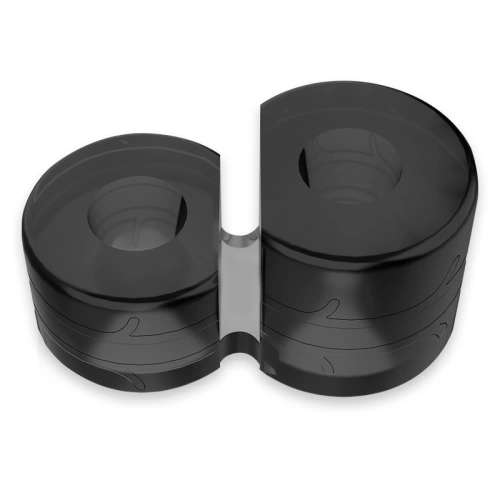 Double penis ring Powering black [2]