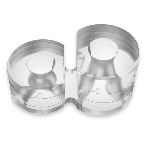 Double cock ring | Powering transparent [2]