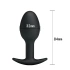 Pretty Love Extra Weight Small Silicone Butt Plug [5]