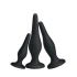 Set of 3 pcs. silicone anal dilators Beginner's Mini Anal Kit [4]